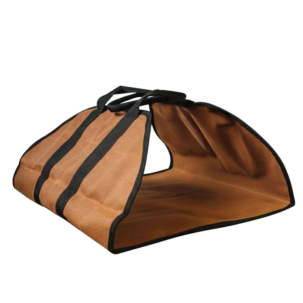 Waxed Canvas Firewood Carrier Bag-Heavy Duty Wood Carrying Sling Utility Tote Bag Fits 9 Logs price history on PriceWatchPro