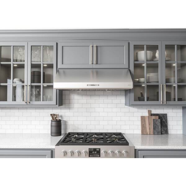 Zephyr Tidal I 30 in. Ducted Under Cabinet Range Hood with