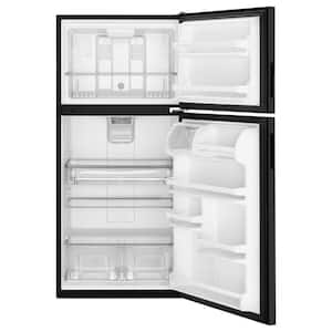 21 cu. ft. Top Freezer Refrigerator in Black