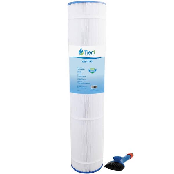 Tier1 6.94 in. Dia Pool Filter Cartridge Replacement for Pentair Clean and Clear 520, PCC130, FC-1978, C-7472