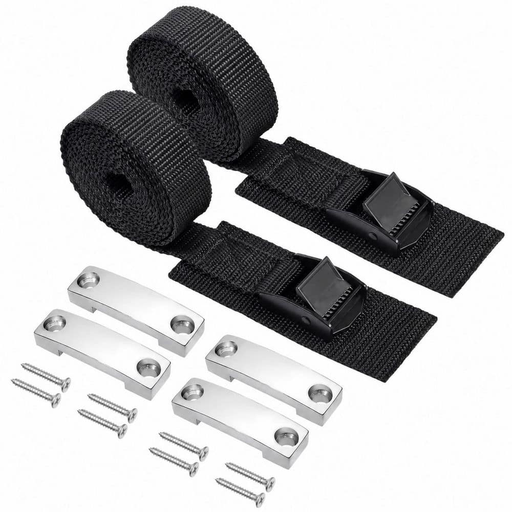 2-Piece 72-Inch Stainless Steel Battery Tie Down Strap Kit with Bracket and Screws for Boat RV Truck Trailer price history on PriceWatchPro