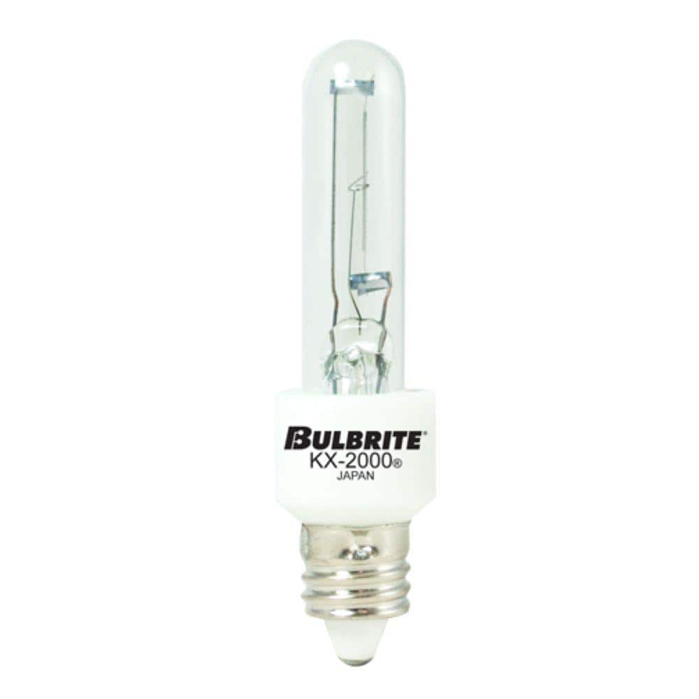 KX-2000 20-Watt T3 Krypton/Xenon Light Bulb with Mini-Candelabra Screw (E11