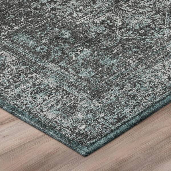 Chantille Machine Washable Indoor/Outdoor Abstract ACN3171 Gray 5 ft. x 7 ft. 6 in. Area Rug