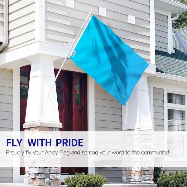 Thank You Blue Polyester Flag 
