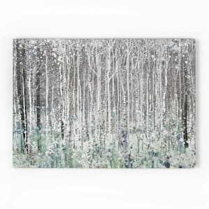 39 in. x 28 in. "Watercolor Woods" by Graham and Brown Printed Canvas Wall Art