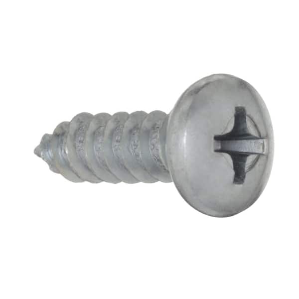 #14 x 5/8 in. Zinc Plated Phillips Pan Head Sheet Metal Screw (8-Pack)