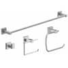 Symmons 36AC-BUNDLE Duro 4-Piece Bathroom Accessory Set Chrome