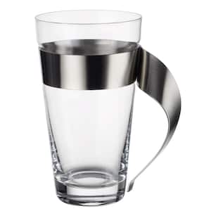 New Wave 16 oz. Glass and Stainless Steel Macchiato Mug