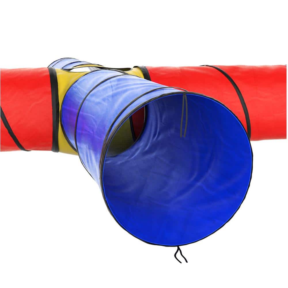 Vibrant 4-Way Pop Up Play Tunnel for Kids