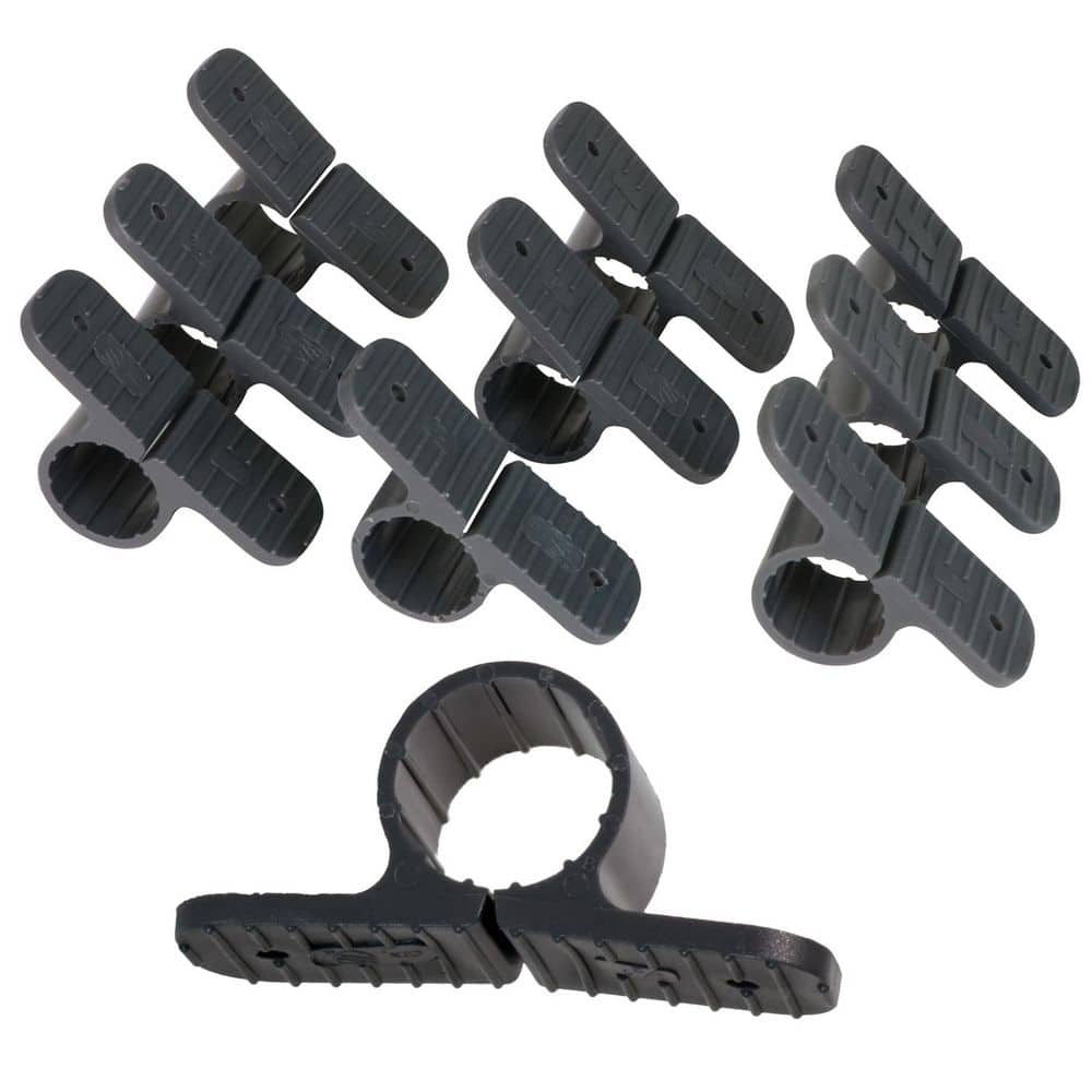 1-1/2 in. PEX Tubing Support Standard Pipe Clamp Plastic Insulator, Copper Piping Insulation to Reduce Banging (10-Pack) price history on PriceWatchPro
