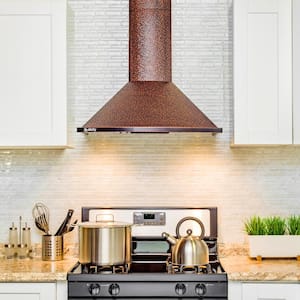 stove hood copper