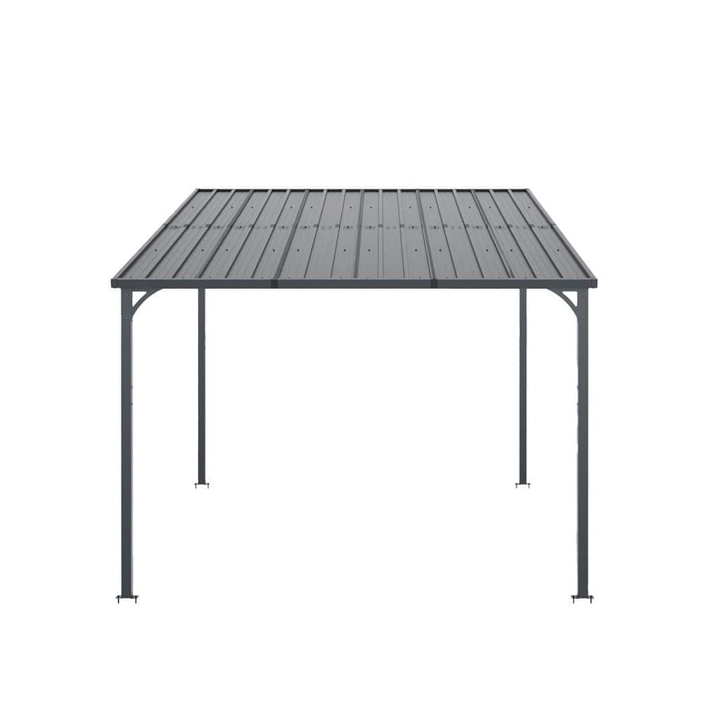 Outdoor Pergola 9.32 ft. W x 10.03 ft. D x 8.22 ft. H Outdoor Hardtop Gazebo Pergola for Yard Carport price history on PriceWatchPro