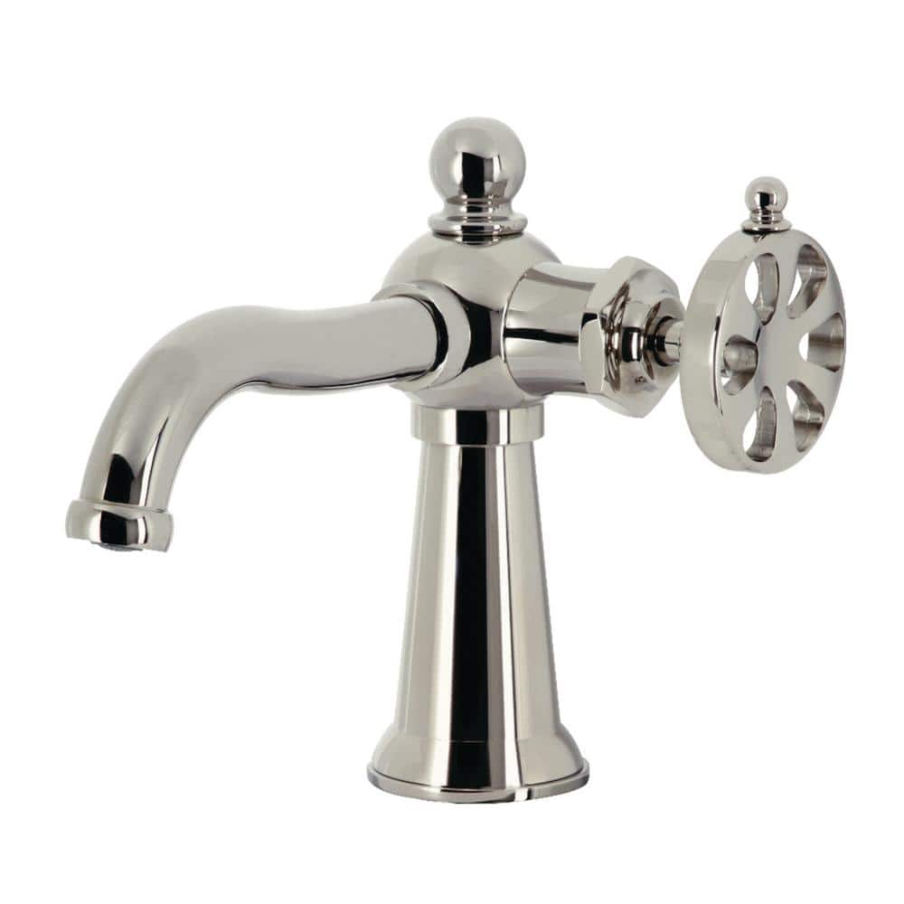 Kingston Brass Belknap Single-Handle Single Hole Bathroom Faucet with ...