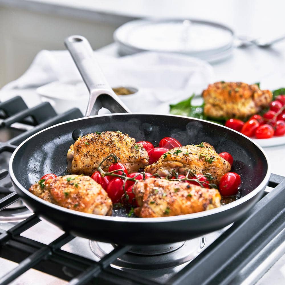 OXO Agility Black 12" Aluminum Ceramic Nonstick Fry Pan