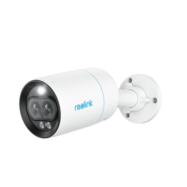 REOLINK Wired PoE Outdoor 4K Dual-Lens Security Camera for Home with Dual View, Smart AI Detection, Motion Spotlight and Alarm