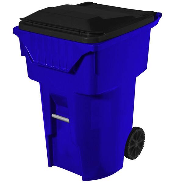 Rehrig Pacific 95 gal. Commercial Grade Wheeled Recycling Waste Cart
