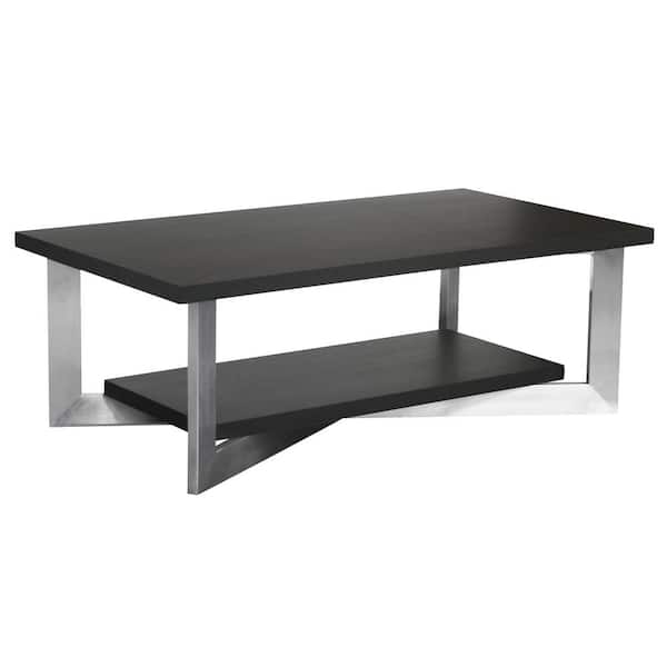 Armen Living Vermont Grey Coffee Table