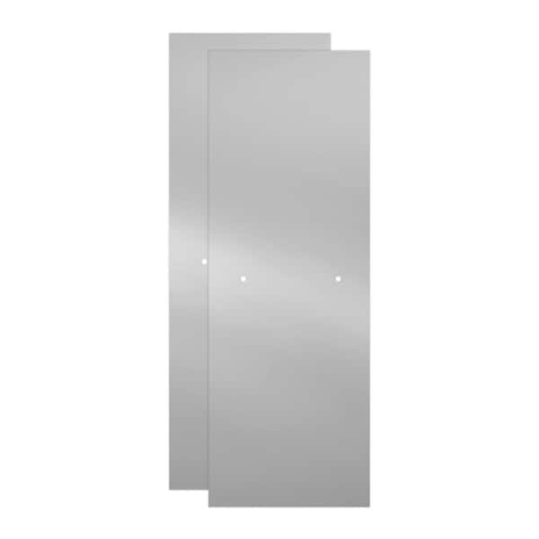 Delta 23-17/32 in. x 67-3/4 in. x 3/8 in. (10mm) Frameless Sliding Shower Door Glass Panels in Clear (For 44-48 in. Doors)