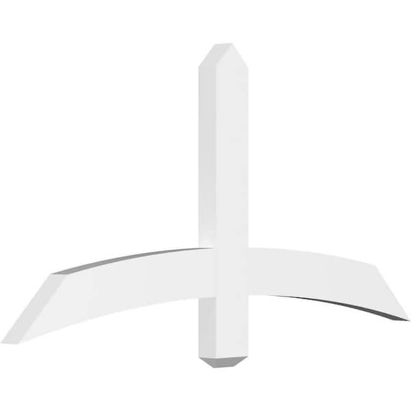 Ekena Millwork Bellingham 48 in. W x 24 in. H x 2 in. D Signature Polyurethane Bracket
