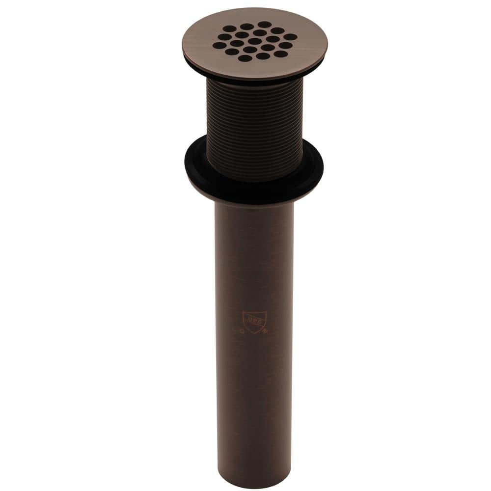 Novatto 1-1/2 in. Bathroom Vanity Sink Grid Drain Without Overflow in Oil Rubbed Bronze