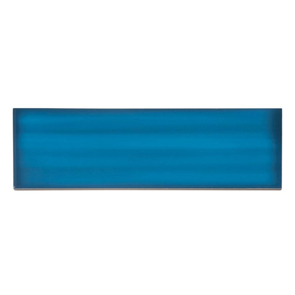 Divine Blue 4x12 Glossy Ceramic Subway Tile