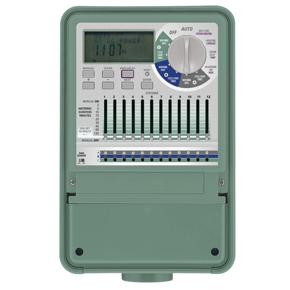 Orbit Pro 12-Station Outdoor Timer-DISCONTINUED 57012 - The Home Depot