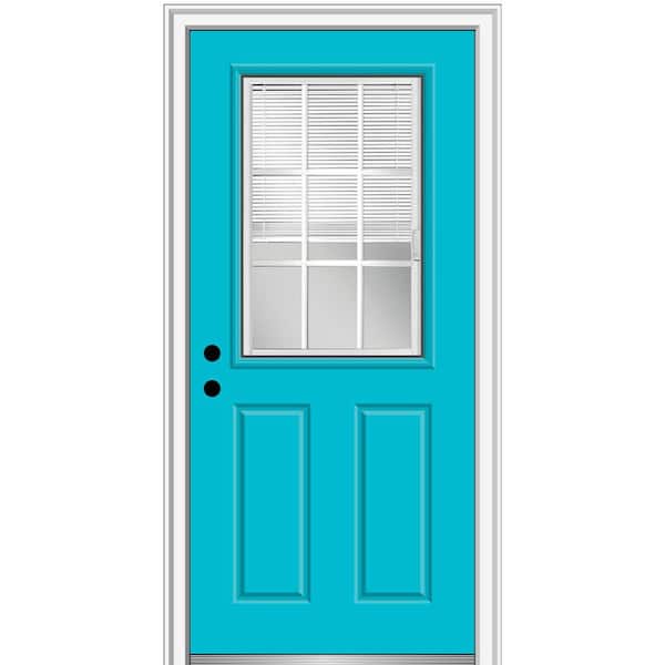 Home depot exterior doors with glass and blinds