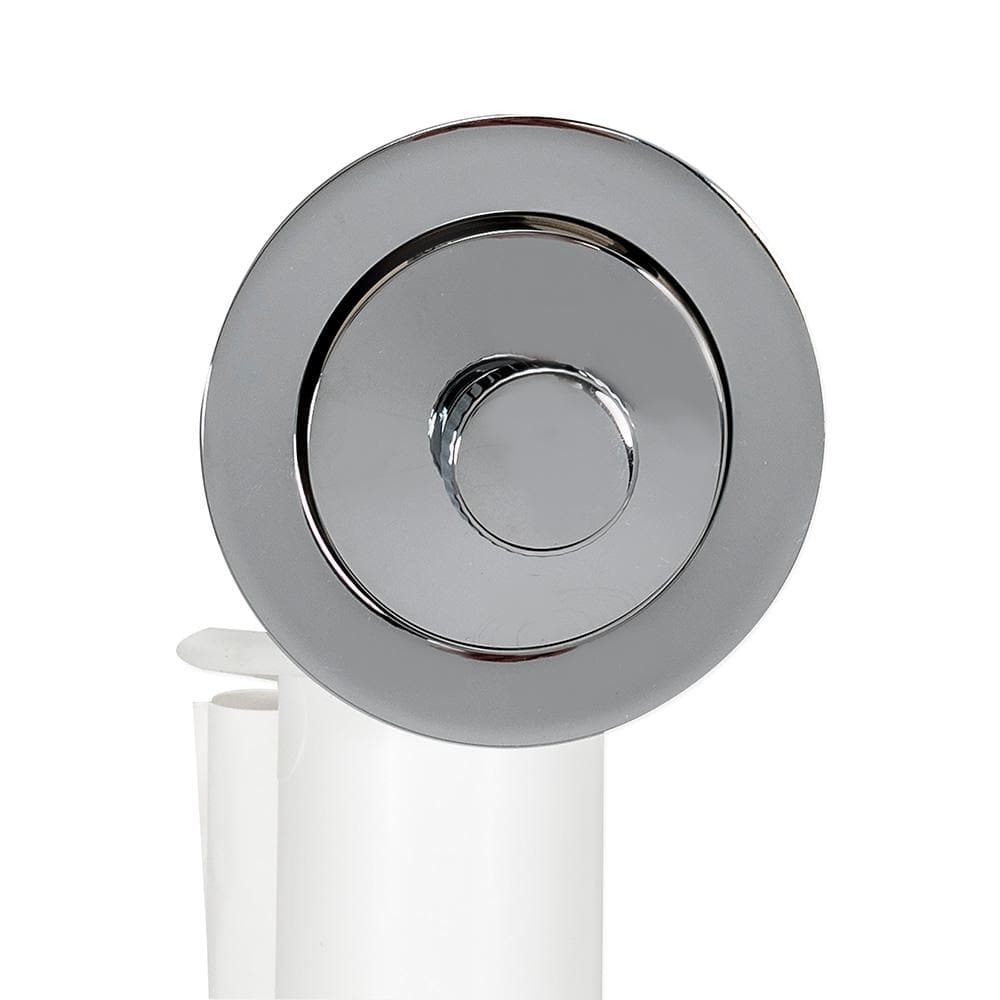 1-1/2 Inch Chrome Lift and Lock Bath Drain Kit