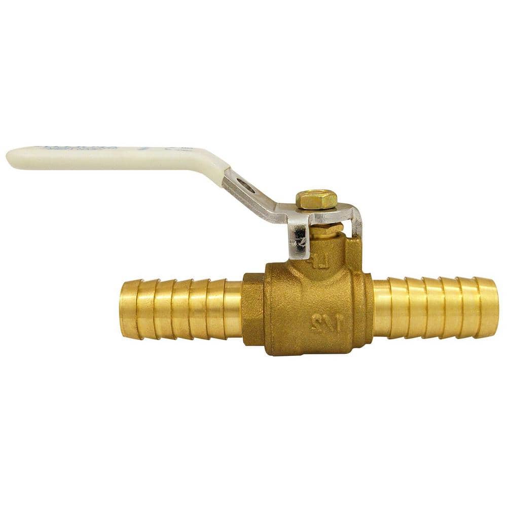 Apollo 1/2 in. Brass Insert Poly Ball Valve POLYV12 - The Home Depot