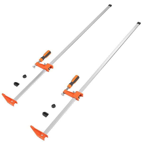 Bar Clamps Set, 2-Pack 36 in. Clamp/Spreader, Quick-Change F Clamp with 600 lbs. Load Limit, (2-Piece)