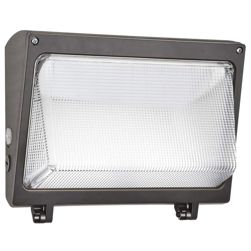 120W LED Outdoor Wall Pack Security Light with Dusk-to-Dawn Sensor, 16200 Lumens, 5000K, Bronze, 100-277V price history on PriceWatchPro