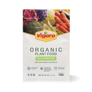 6 lbs. Organic All Purpose Plant Food, OMRI Listed, 5-5-5