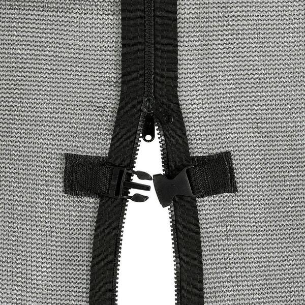 Fits For 12 FT Trampoline Replacement Enclosure Net With Adju... Round Frames 