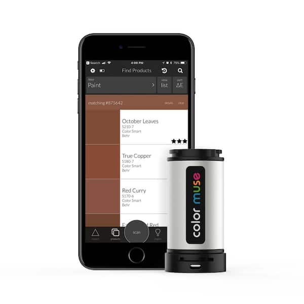COLOR MUSE Colorimeter - Instant Paint Color Matching Tool, Color Reader  Device - Identify Closest Matching Paint Colors, Color Sensor for Paint