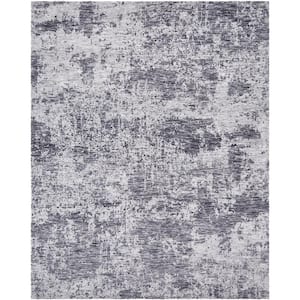 Nebula Gray 7 ft. 6 in. x 9 ft. 6 in. Area Rug