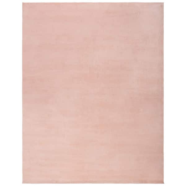 SAFAVIEH Loft Peach 9 ft. x 12 ft. Machine Washable Modern Solid Area Rug