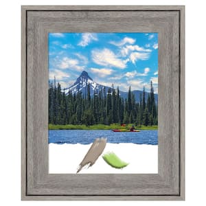 Regis Barnwood Grey Wood Picture Frame Opening Size 11 x 14 in.
