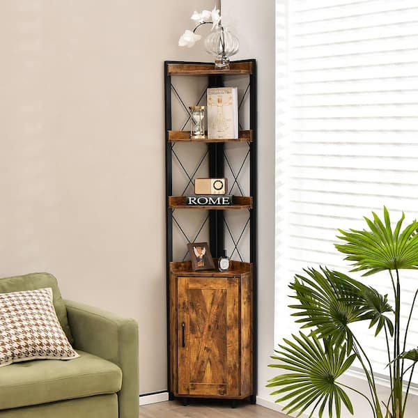 Gurley store corner bookcase