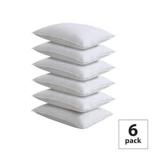 Cotton Zippered King Pillow Protectors (Set of 6)