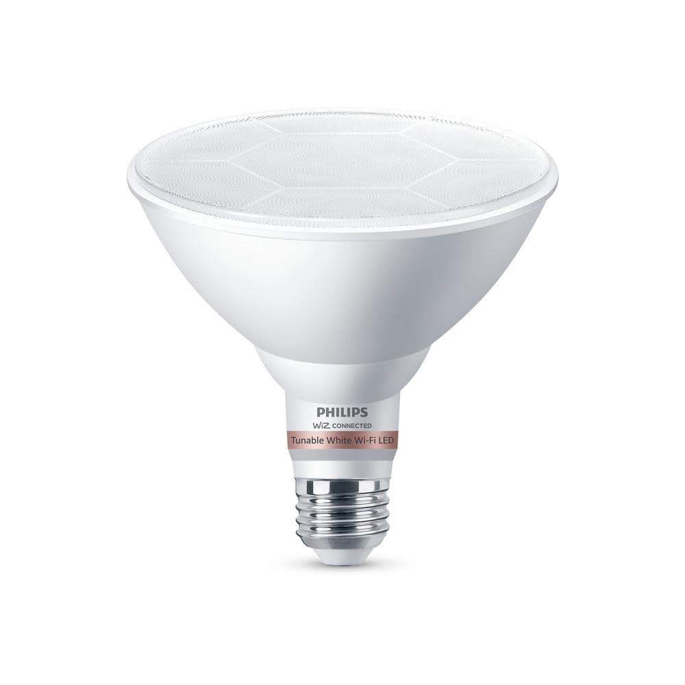 bal Imitatie Verplaatsing Philips Tunable White PAR38 LED 120W Equivalent Dimmable Smart Wi-Fi Wiz  Connected Wireless Light Bulb (4-Pack) 562470 - The Home Depot