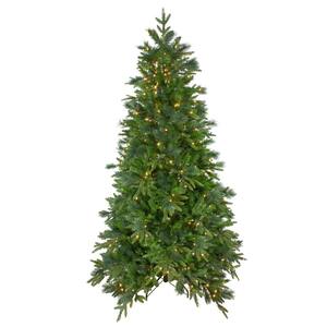 Northlight 8 ft. Unlit Colorado Spruce 2-Tone Artificial Christmas Tree ...