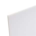 48 in. x 96 in. x .157 in. White Corrugated Plastic Cardboard (10-Pack)