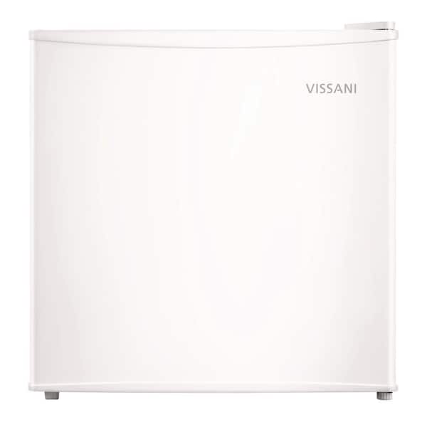 1.7 cu. ft. Mini Refrigerator with Removable Glass Shelves and Bottle Rack in White, ENERGY STAR