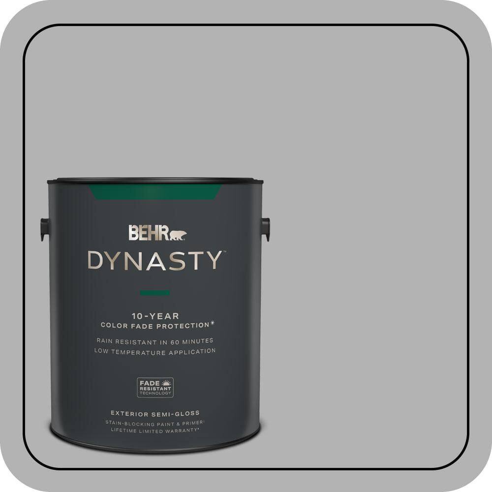 1 gal. #770E-3 Pewter Mug Semi-Gloss Exterior Stain-Blocking Paint and Primer price history on PriceWatchPro