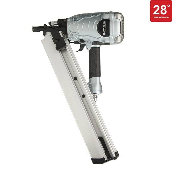 Hitachi 3-1/2 in. Wire Weld 28 Degree Offset Framing Nailer