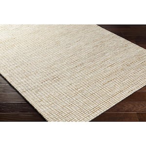 Priya Off-White Modern 2 ft. x 4 ft. Indoor Area Rug