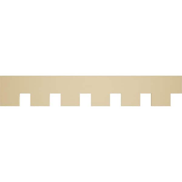 1 in. D x 8 in. W x 40 in. L Primed Polyurethane Panel Moulding