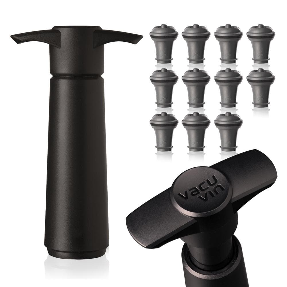 WineFresh Wine Saver Pump with Vacuum Wine Stopper-Keep Your Wine Fresh for