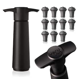 WineFresh Wine Saver Pump with Vacuum Wine Stopper-Keep Your Wine Fresh for up to 10-Days (Set of 4)