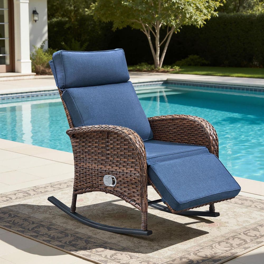 Pocassy AFFort Wicker Patio Pneumatic Pump Gravity Adjustment